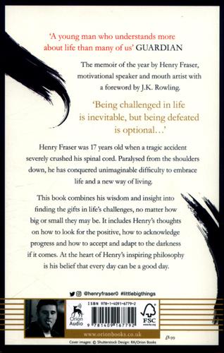 The Little Big Things A Young Man's Belief That Every Day Can Be a Good Day