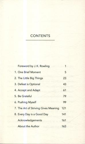 The Little Big Things A Young Man's Belief That Every Day Can Be a Good Day