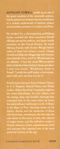 Anthony Powell Dancing to the Music of Time