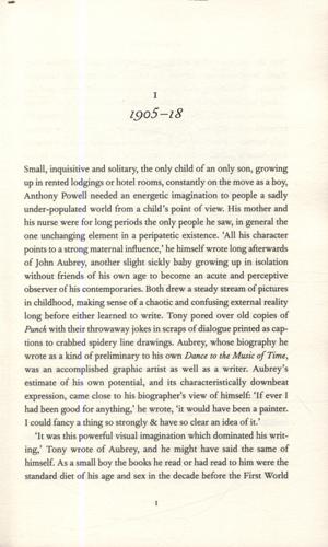 Anthony Powell Dancing to the Music of Time