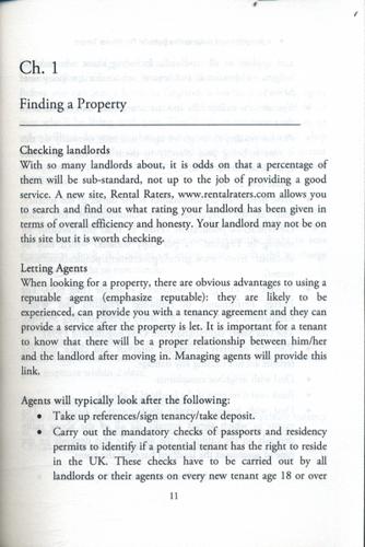 A Straightforward Guide to the Rights of the Private Tenant 5 A Straightforward Guide to the Rights of the Private Tenant