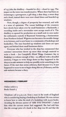 The Diary of a Bookseller