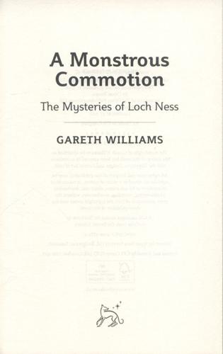 A Monstrous Commotion The Mysteries of Loch Ness 3 A Monstrous Commotion The Mysteries of Loch Ness