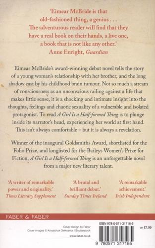 A Girl Is a Half-Formed Thing