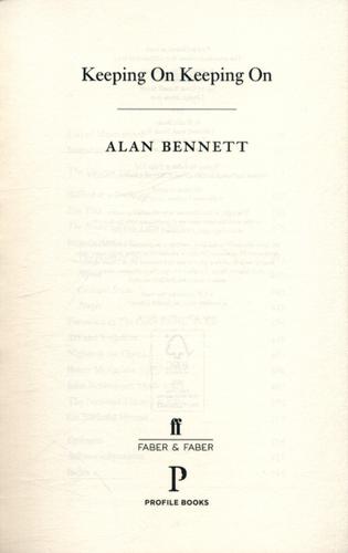 Keeping on Keeping On 3 Keeping on Keeping On