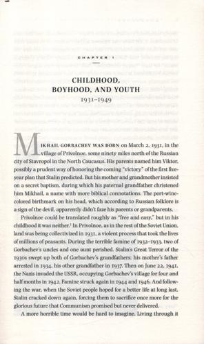 Gorbachev His Life and Times