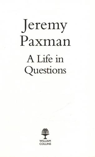 A Life in Questions 3 A Life in Questions