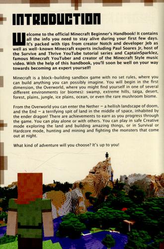 Minecraft Beginner's Handbook 5 Minecraft Beginner's Handbook