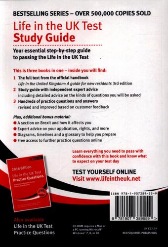 Life in the UK Test. Study Guide The Essential Study Guide for the British Citizenship Test
