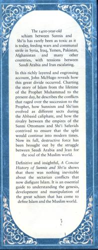 A Concise History of Sunnis & Shiis 3 A Concise History of Sunnis & Shiis