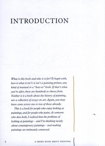A Short Book About Painting 5 A Short Book About Painting
