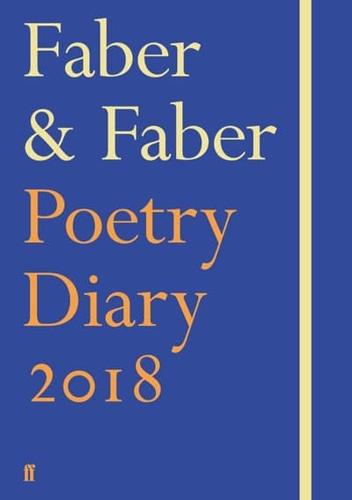 Faber & Faber Poetry Diary 2018 Royal Blue