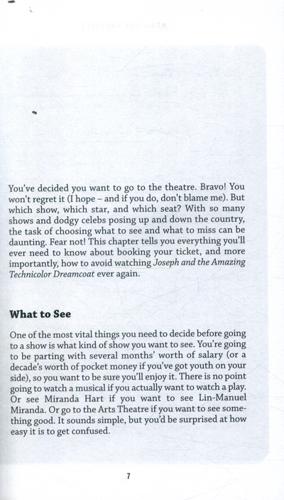 Everything You Always Wanted to Know About Going to the Theatre* *But Were Too Sloshed to Ask, Dear 5 Everything You Always Wanted to Know About Going to the Theatre* *But Were Too Sloshed to Ask, Dear