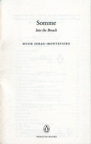 Somme Into the Breach 3 Somme Into the Breach