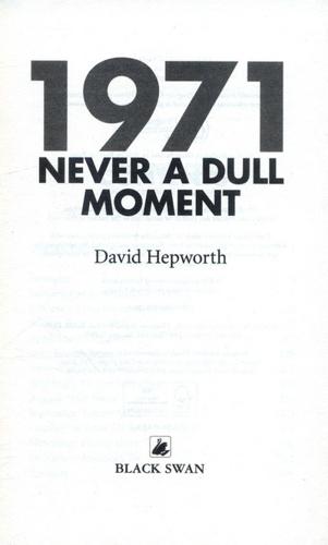 1971 Never a Dull Moment 3 1971 Never a Dull Moment