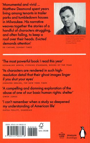 Evicted Poverty and Profit in the American City