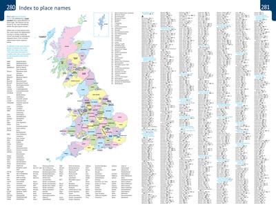 2018 Collins Britain Essential Road Atlas