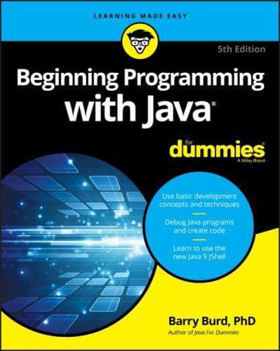 Beginning Programming With Java