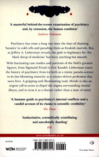 Shrinks The Untold Story of Psychiatry