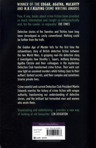The Golden Age of Murder The Mystery of the Writers Who Invented the Modern Detective Story