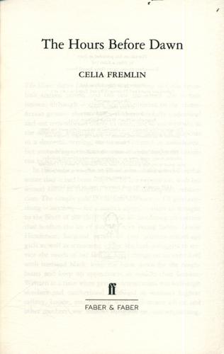 The Hours Before Dawn